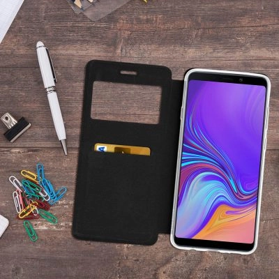 Capa Flip Huawei P20 Lite com Janela