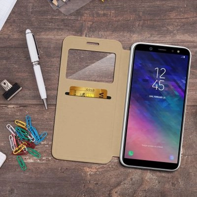 Capa Flip Samsung Galaxy A20S Com Janela