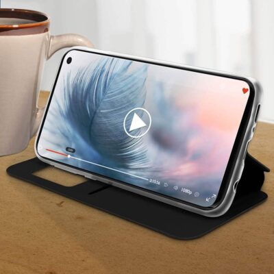 Capa Flip Samsung Galaxy S10e com Janela