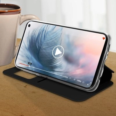 Capa Flip Samsung Galaxy S10e com Janela