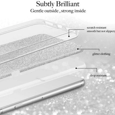 Capa Huawei Mate 20 Lite Purpurina Brilhante
