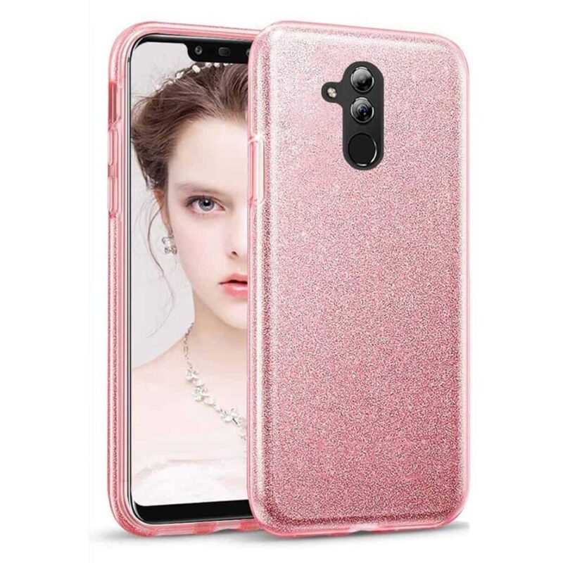 Capa Huawei Mate 20 Lite Brilhante - Dourado Rosa