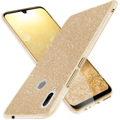 Capa Huawei P30 Lite Purpurina Brilhante - Dourado