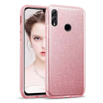 Capa Huawei P Smart 2019 Brilhante - Dourado Rosa