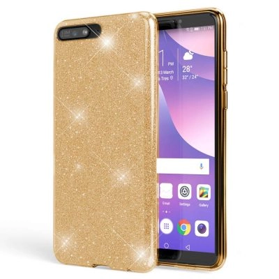 Capa Huawei Y6 2018 Purpurina Brilhante
