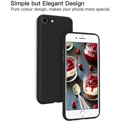 Capa iPhone 6 | 6S Silicone Líquido - Preto