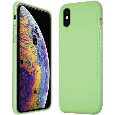 Capa iPhone X | XS Silicone Líquido - Verde