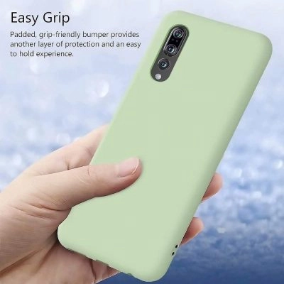 Capa Huawei P20 Pro Silicone Líquido Verde