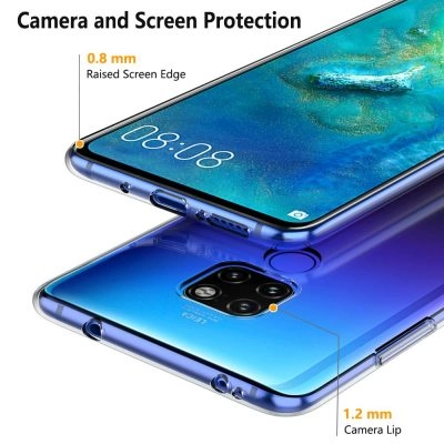 Capa Huawei Mate 20 Silicone Ultrafino - Transparente