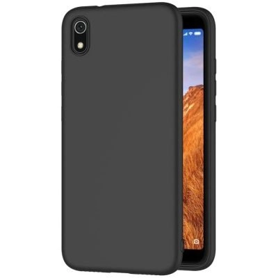 Capa Silicone Xiaomi Redmi 7A - Preta