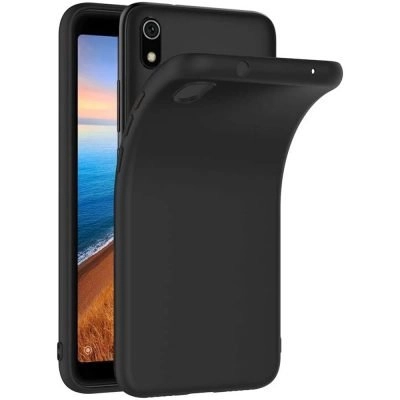 Capa Silicone Xiaomi Redmi 7A - Preta