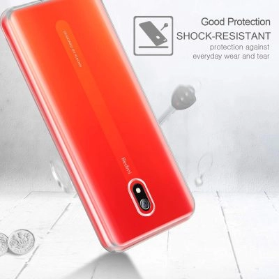 Capa Xiaomi Redmi 8A Silicone Ultrafino - Transparente