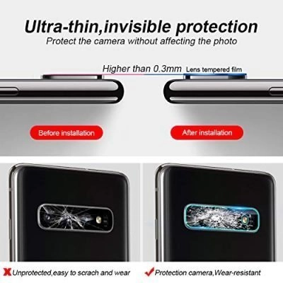 Película de Vidro Temperado Câmera Traseira Samsung Galaxy S10e