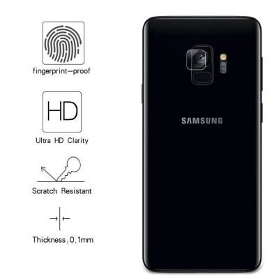 Película de Vidro Temperado Câmera Traseira Samsung Galaxy S9