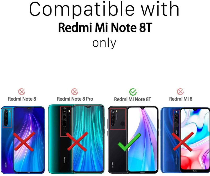 Capa Xiaomi Redmi Note 8T Anti Choque - Transparente