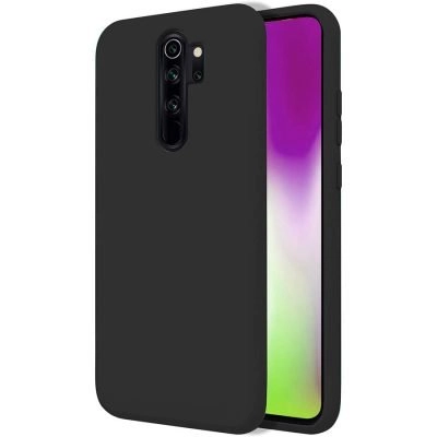 Capa Xiaomi Redmi Note 8 Pro Silicone Líquido Premium - Preto