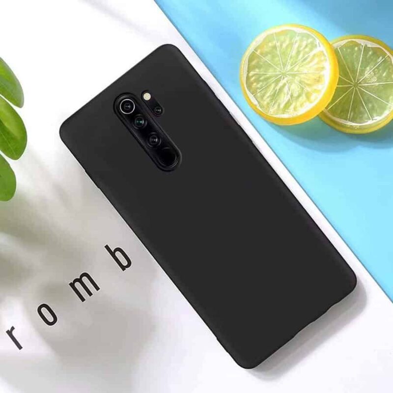 Capa Xiaomi Redmi Note 8 Pro Silicone Líquido Premium - Preto