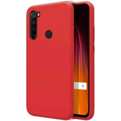 Capa Xiaomi Redmi Note 8 | Note 8 2021 Silicone Líquido - Vermelho