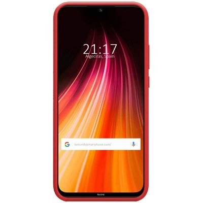 Capa Xiaomi Redmi Note 8T Silicone Líquido Premium - Vermelho