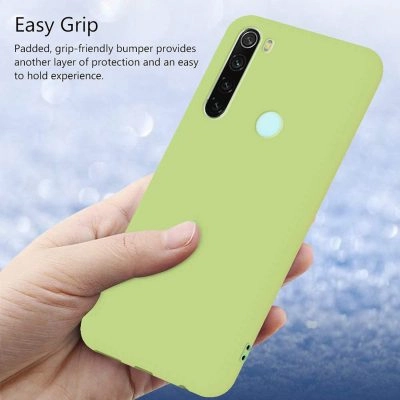 Capa Xiaomi Redmi Note 8 | Note 8 2021 Silicone Líquido - Verde