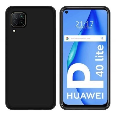 Capa Huawei P40 Lite Silicone Premium Preto