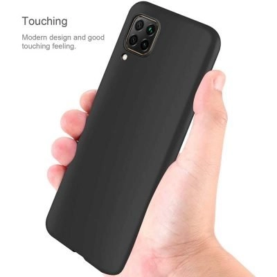 Capa Huawei P40 Lite Silicone Premium Preto