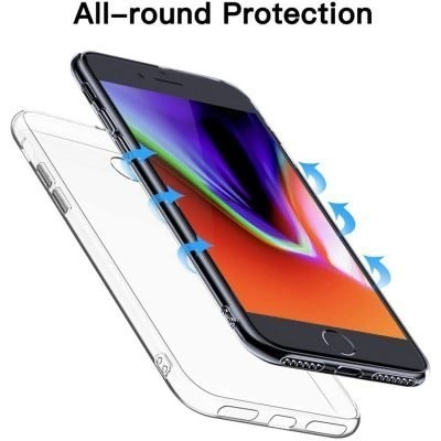 Capa iPhone 8 Silicone Ultrafino - Transparente