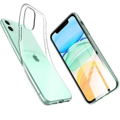 Capa iPhone 11 Silicone Premium Transparente