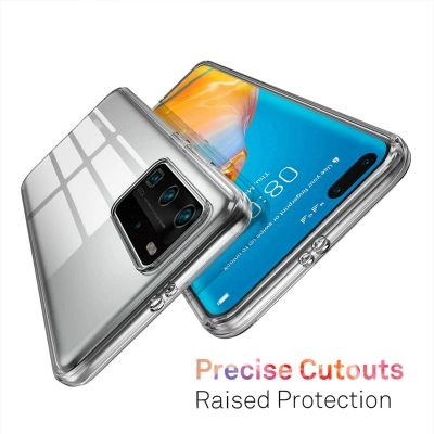 Capa Huawei P40 Pro Silicone Premium Transparente