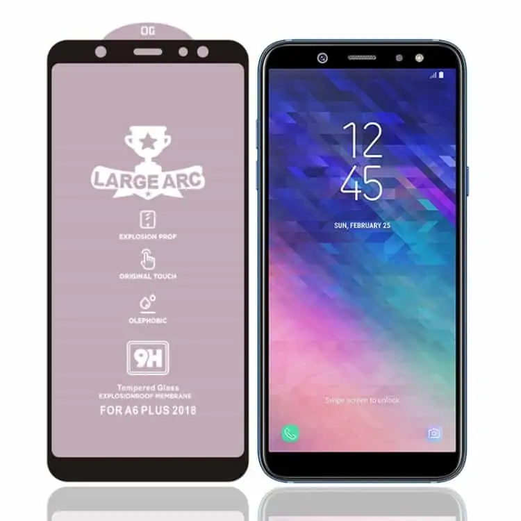 Película de vidro samsung A6 Plus