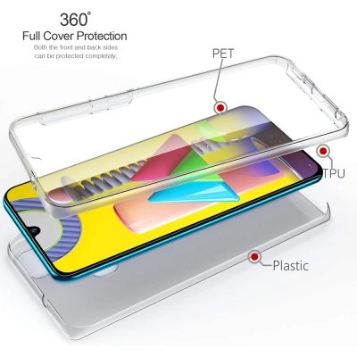 Capa 360 Samsung Galaxy M31 - Full Cover Transparente