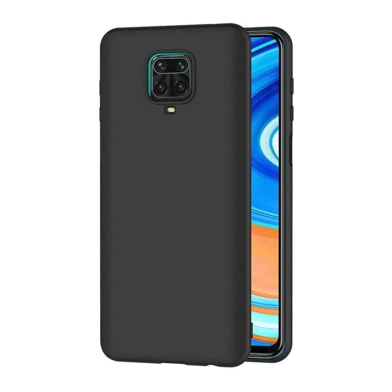 Capa Xiaomi Redmi Note 9S Silicone Premium Preto