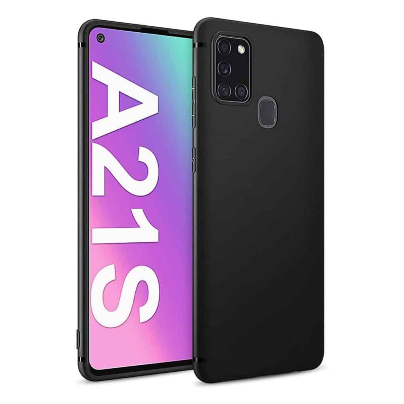 Capa Samsung Galaxy A21s Silicone Premium Preta