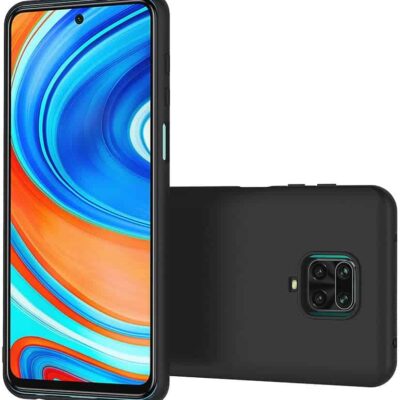 Capa Xiaomi Redmi Note 9S Silicone Premium Preto