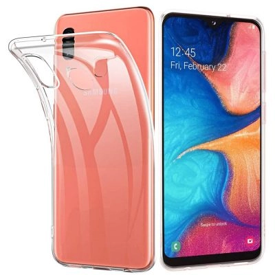 Capa Samsung Galaxy A20E Silicone Premium Transparente