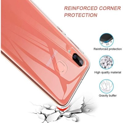 Capa Samsung Galaxy A20E Silicone Ultrafino - Transparente