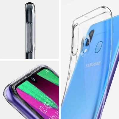 Capa Samsung Galaxy A40 Silicone Premium - Cristal Transparente