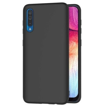 Capa Samsung Galaxy A70 Silicone Premium Preta