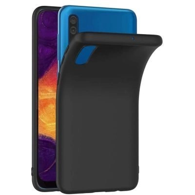 Capa Samsung Galaxy A30s Silicone Premium Preta