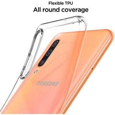 Capa Samsung Galaxy A30S | A50 Silicone Premium - Cristal Transparente