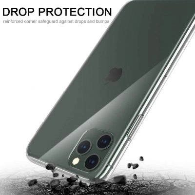 Capa iPhone 11 Pro Max Silicone Premium - Cristal Transparente