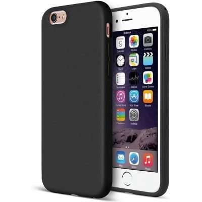 Capa iPhone 6 iPhone 6s Silicone Premium Preto