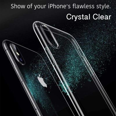 Capa iPhone Xs Max Silicone Premium - Cristal Transparente