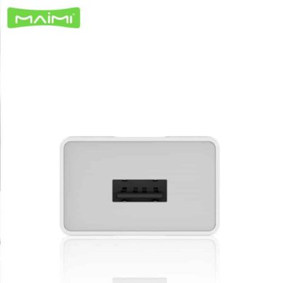 Adaptador de Corrente USB 2.4A - Branco