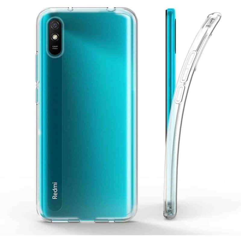 Capa Xiaomi Redmi 9A Silicone Ultrafino - Transparente