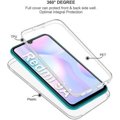 Capa 360 Xiaomi Redmi 9A - Full Cover Transparente