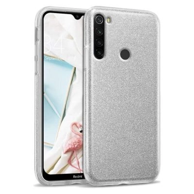 Capa Xiaomi Redmi Note 8T Brilhante - Prata