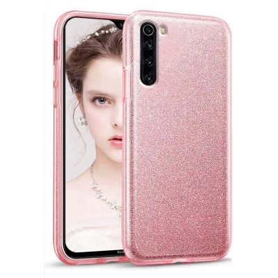 Capa Xiaomi Redmi Note 8 Brilhante - Dourado Rosa