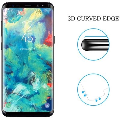 Película de Vidro Temperado Samsung Galaxy S8 [ Instalação Fácil ]