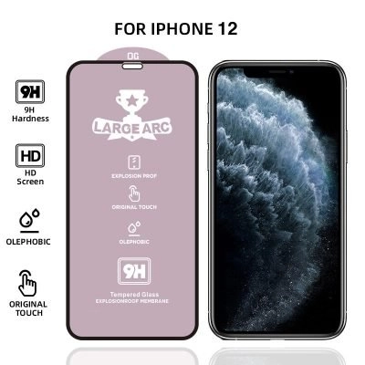 Película de Vidro Temperado iPhone 12 Mini - Full Screen 9H Premium